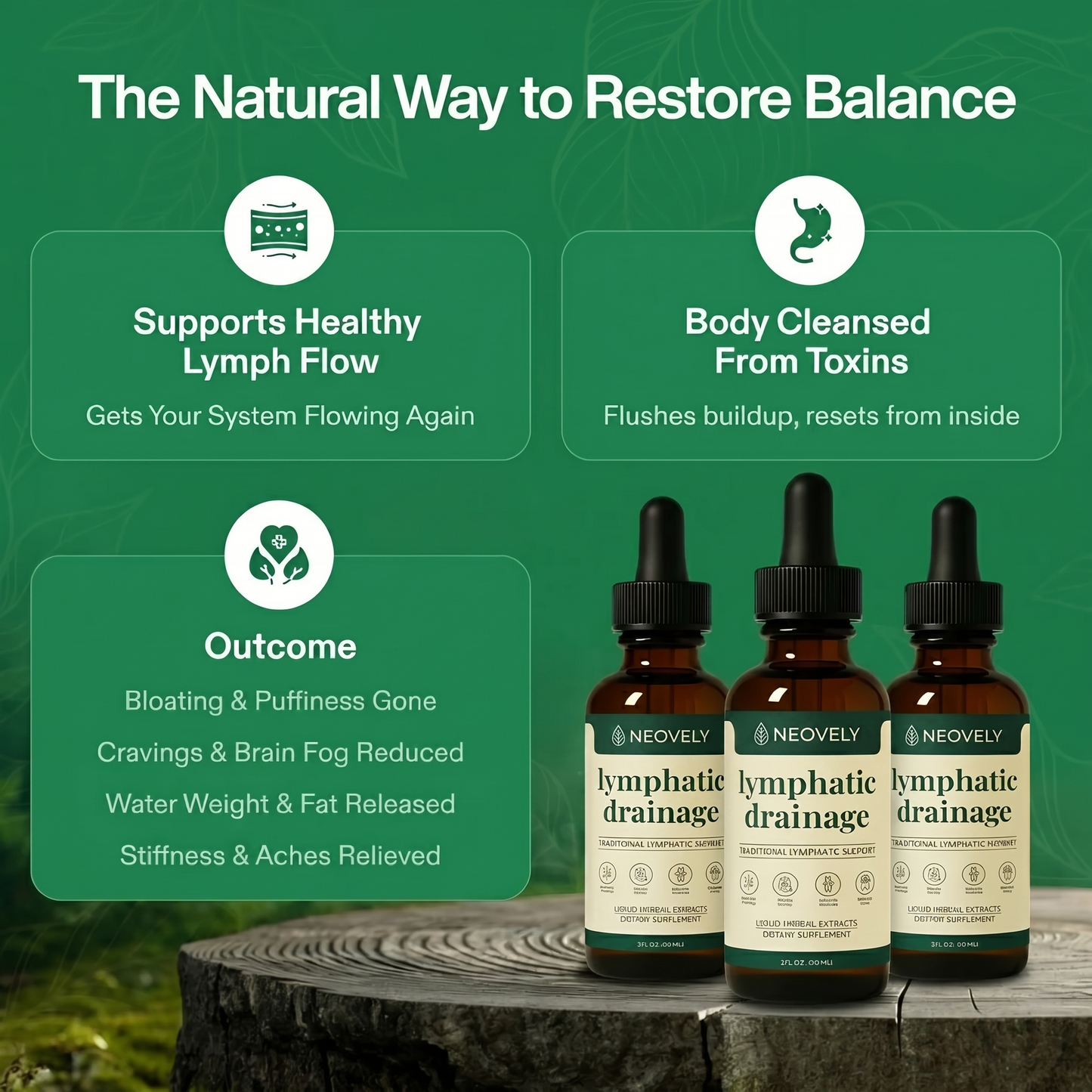 Neovely® Lymphatic Drainage Drops