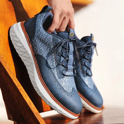Oxford Leather Sneakers