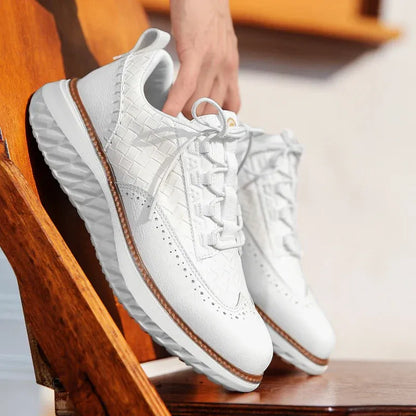 Oxford Leather Sneakers