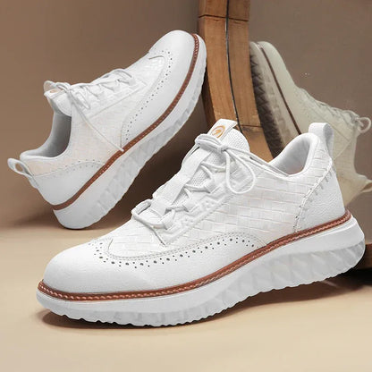 Oxford Leather Sneakers