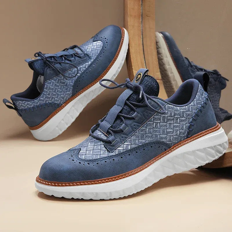 Oxford Leather Sneakers