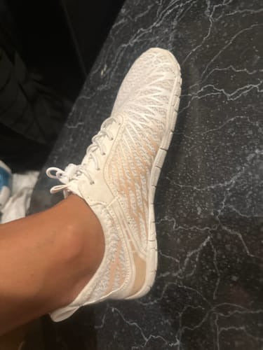 RestoFlex customer wearing shoes at work