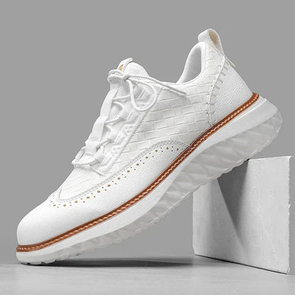 Oxford Leather Sneakers